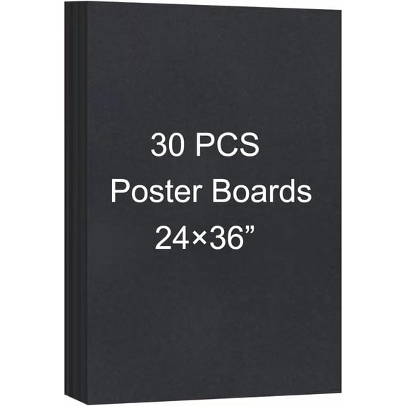 Poster Board White Poster Paper Poster Board Bulk suitable for DIY, Crafts, Signs Project Presentations, Drawing and School Supplies, Thickness Blank Posterboard