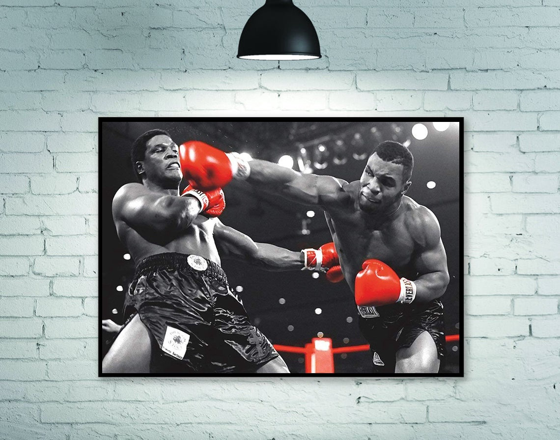 JEYUAN Quadro A Olio Su Tela 50 * 70cm Senza Cornice Mike Tyson Boxing Print Picture Paintings For Living Room Bedroom Decoration - 13