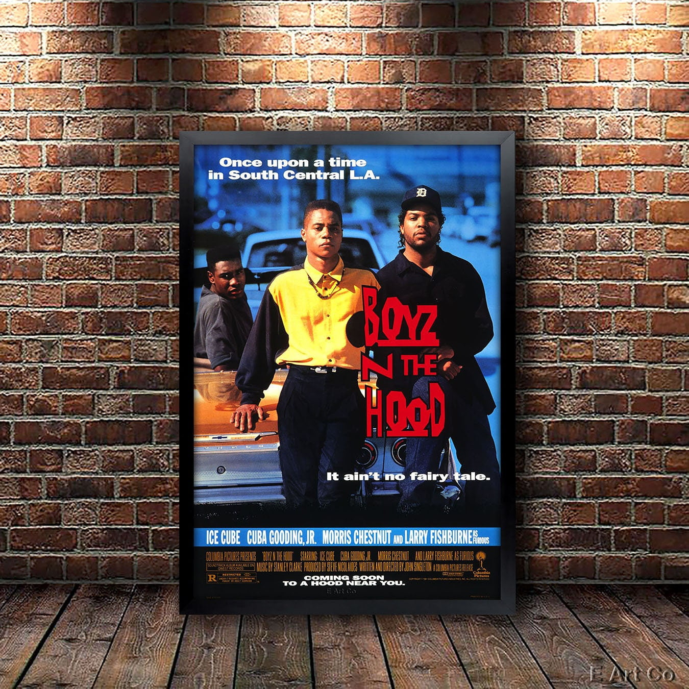Boyz N The Hood Full Free Movie POSTER Boyz n the Hood, Full Size Movie Poster, -UNFRAMED - Walmart.com
