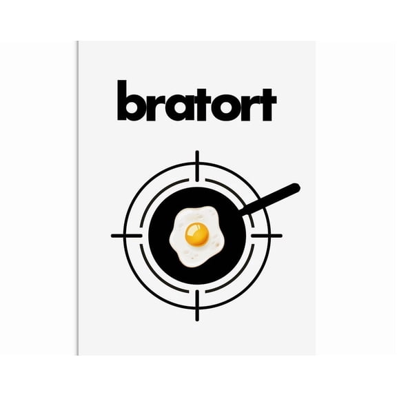 Poster Bratort Kitchen Poster Mural Kitchen Wall Art Home Decor Cute Birthday Gift