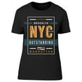 thumbnail image 1 of Poster: Brooklyn, N.Y.C. T-Shirt Women -Image by Shutterstock, Female 3X-Large, 1 of 2