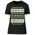 thumbnail image 1 of Poster: Brooklyn Urban Freestyle T-Shirt Women -Image by Shutterstock, Female Medium, 1 of 2
