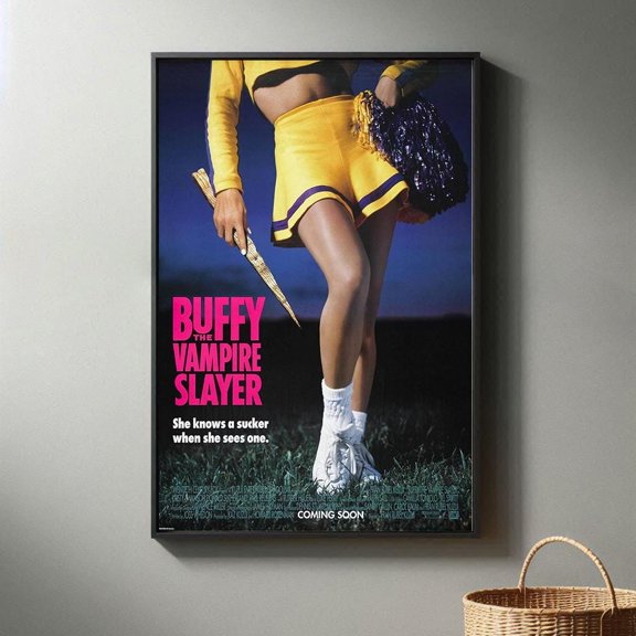 Poster Buffy The Vampire Slayer Movie Poster Print 2024 Movie Poster | Modern Room Decorative Arts | Popular Film Gift 12X18, UNFRAMED