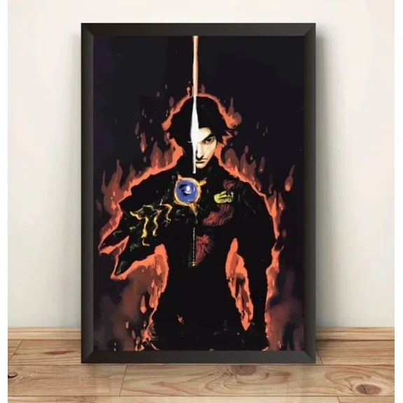 Poster CVS2 Japanese Arcade Flyer Premium Poster (Vectorized Design) - Unframed | Home Decor | Best Birthday Gifts!, 12x18