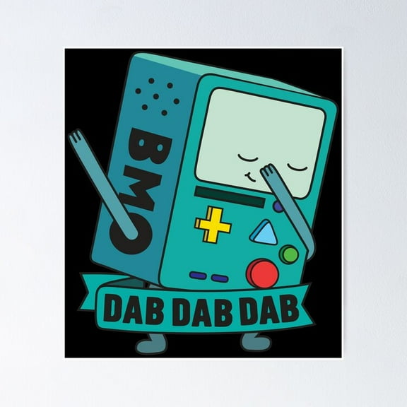 Poster Cartoon Dab Poster - No Framed, Vintage Wall Art, Hot Trend!, 12x18