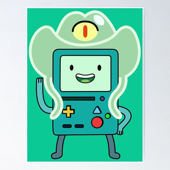 Poster Cartoon Poster - No Framed, Vintage Wall Art, Hot Trend!, 12x18