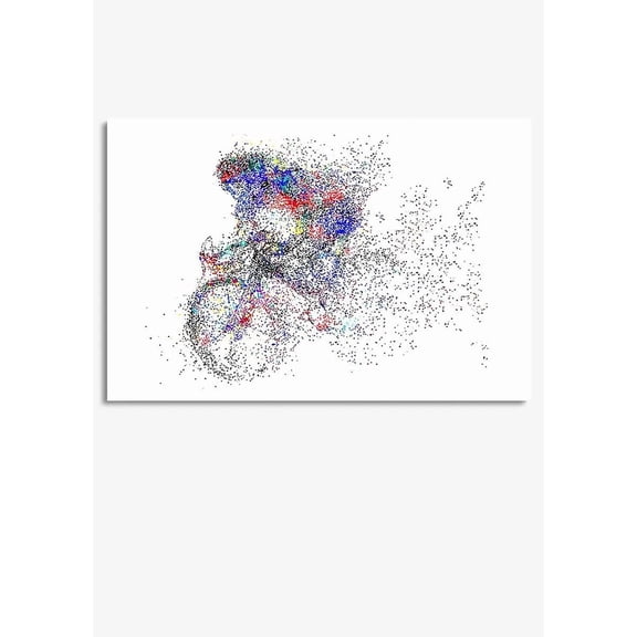 Poster Cycling Bicycle For Home Housewarming Bedroom Poster Prints Wall Art For Home Decor Or Office Great Gift Idea For Friends & Family