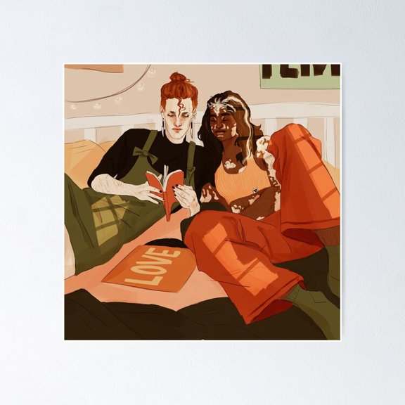 Poster Date Morning - No Framed, Vintage Wall Art, Trendy Retro Print, Positive Quote Poster, Room Decor, Wall Art, 12x18