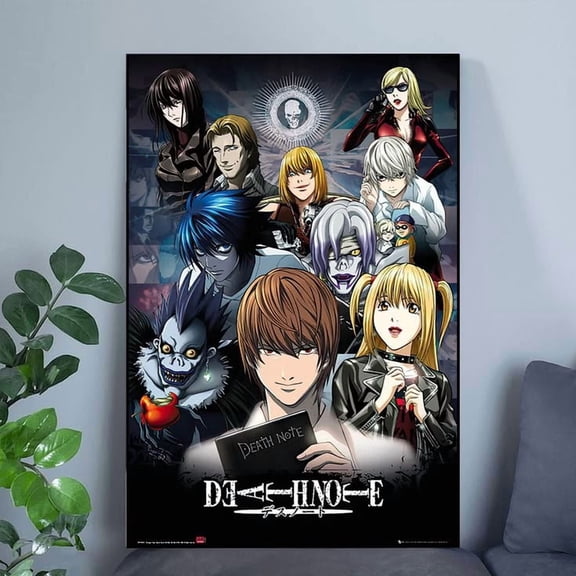 Poster Death Note - Manga / Anime WALL ART - HOME DECOR - 8X12, UNFRAMED