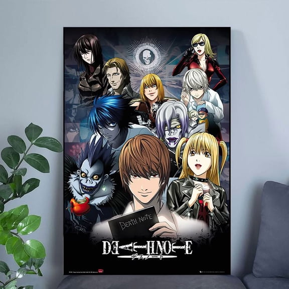 Poster Death Note - Manga / Anime WALL ART - HOME DECOR - 8X12, UNFRAMED