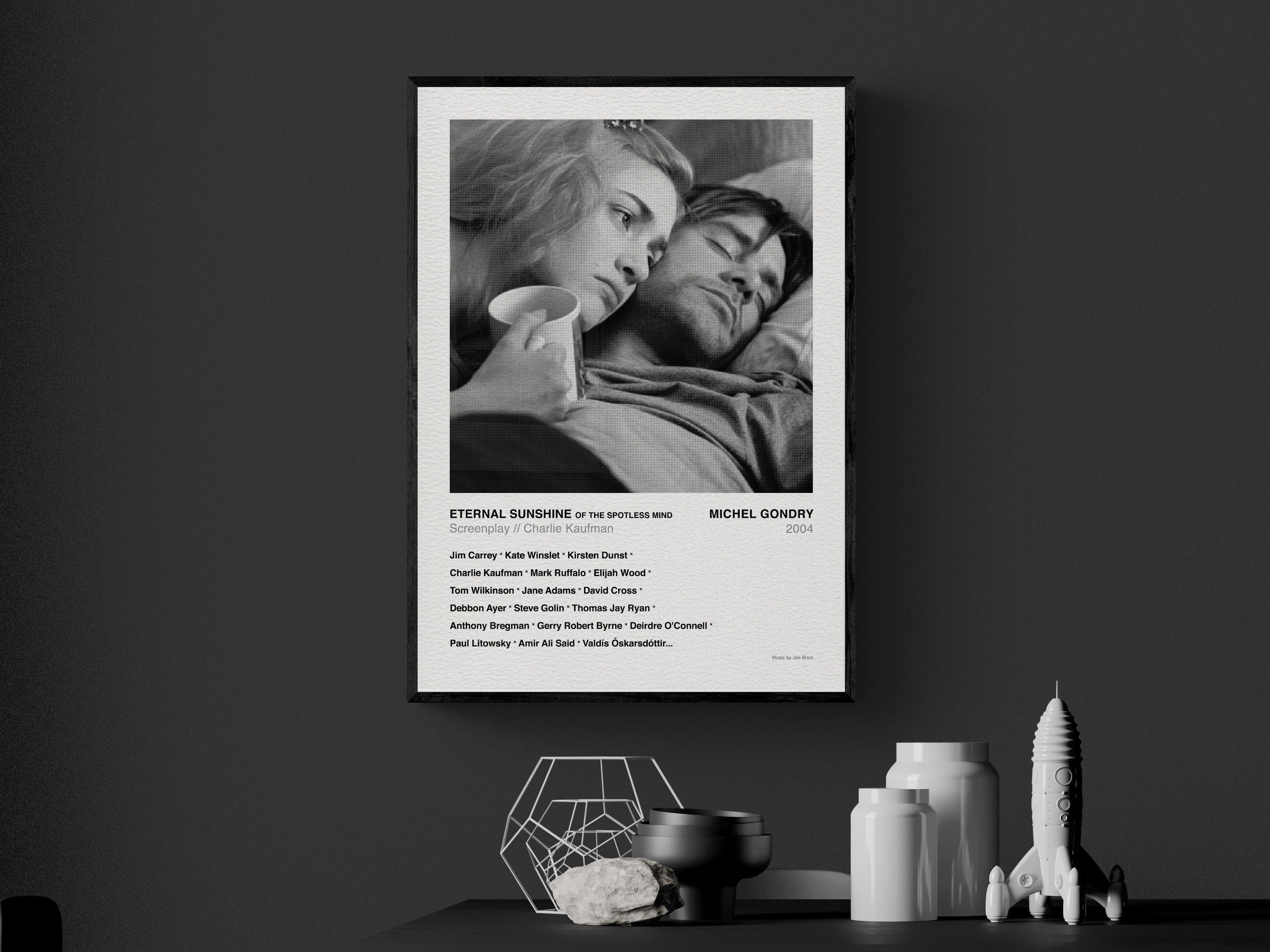 Poster Eternal Sunshine Of The Spotless Mind Modern Style Movie Poster