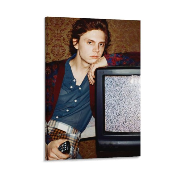 Poster Evan Peters Art Performer Print Photo Art Painting Canvas Poster Home Decorative Bedroom Modern Decor Posters Gifts 16x24inch(40x60cm)