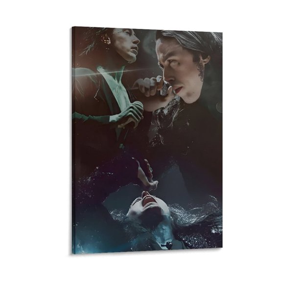 Poster Falling In Reverse Rocker Art Wall Art Picture Painting Poster Canvas Print Posters Artworks Bedroom Living Room Decor 12x18inch(30x45cm)