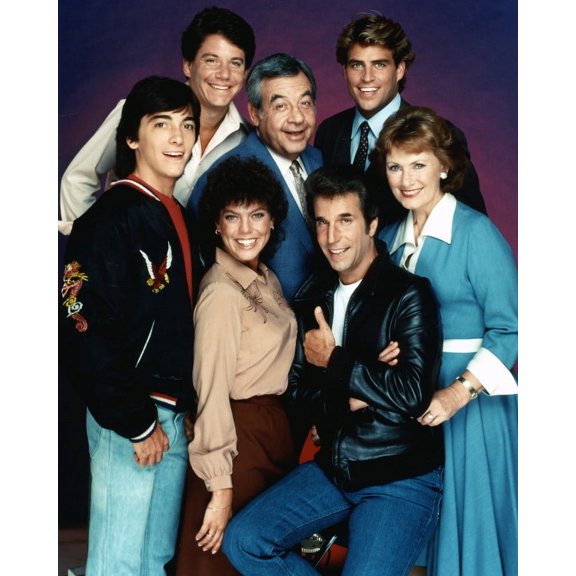 Poster Fam Happy Days Classic Hollywood Poster Later Cast Henry with Winkler 24" x 36"