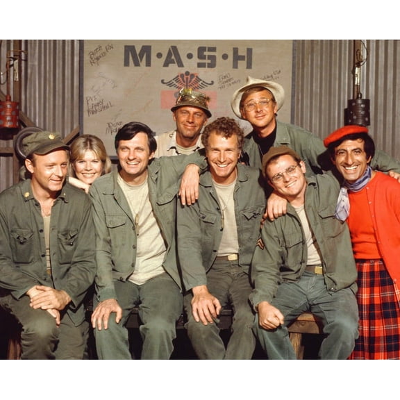Poster Fam M.A.S.H. Mash Tv Cast Portrait 24 x 36 Poster