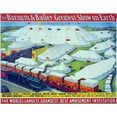 thumbnail image 1 of Poster For Barnum & Bailey Circus With General View Of Main Tent History (24 x 18), 1 of 1