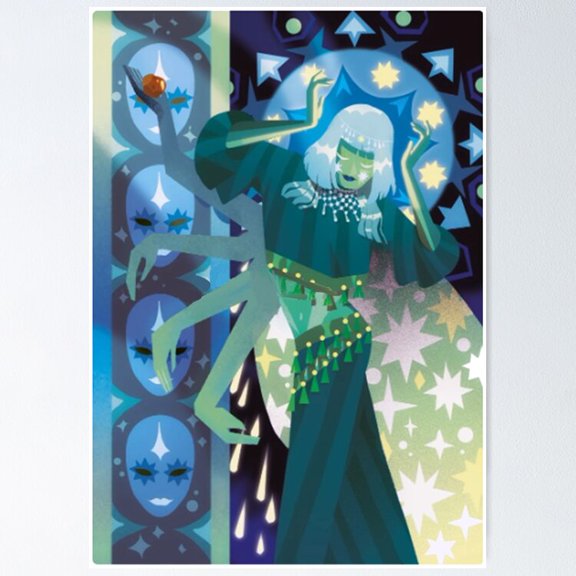 Poster For Me - Aurora Design - No Framed, Vintage Wall Art, Trendy Retro Print, Positive Quote Poster, Room Decor, Wall Art, 12x18