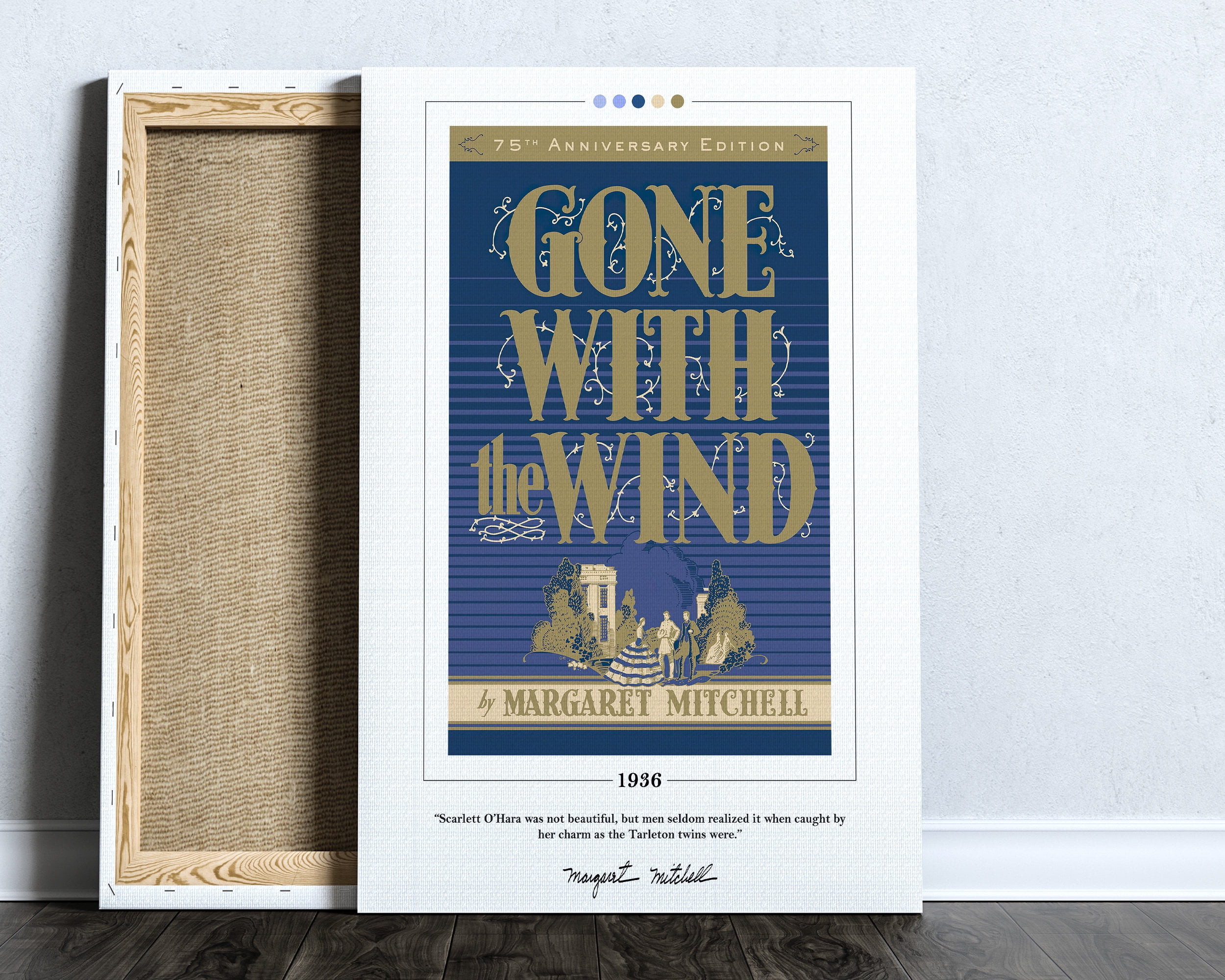 Poster Gone with the Wind Book Cover Poster Margaret Mitchell, Gone — free download