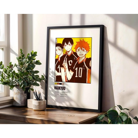 Poster Haikyuu!! Movie Poster: Karasuno Anime Art 8X12, UNFRAMED