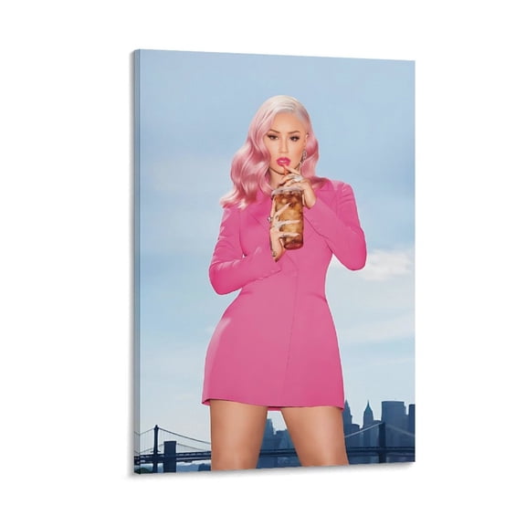 Poster Iggy Azalea Singer Rap Art Picture Print Wall Art Poster Painting Canvas Posters Artworks Gift Room Aesthetic 12x18inch(30x45cm)