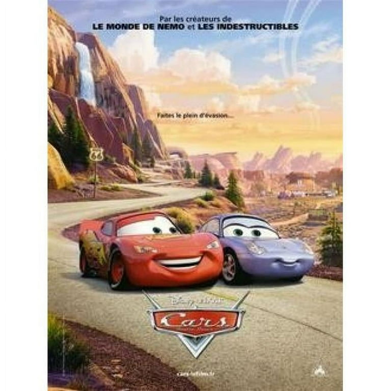 Poster Import Disney Pixar Cars French Movie Poster Print 27 x
