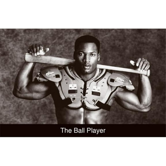 Poster Import XPS1273 Bo Jackson Ball Player Poster Print, 24 x 36