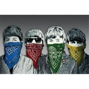 Poster Import XPS1357 Beatles Bandanas Poster Print, 24 x 36