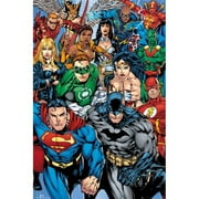 DC Comics Super Heros Poster 24 x 36