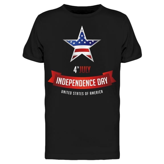 Poster. Independence Day T-Shirt Men -Image by Shutterstock, Male x-Large