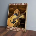 thumbnail image 1 of Poster That'S What Io I Play Guitar Golden_8274- UNFRAMED Poster Prints, Wall Art For Home Decor Or Office - Great Gift Idea For Friends & Family, 8x12, 1 of 2