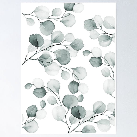 Poster Ivy On The Wall - No Framed, Vintage Wall Art, Trendy Retro Print, Positive Quote Poster, Room Decor, Wall Art, 8x12