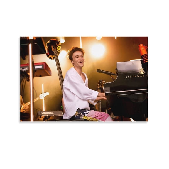 Poster Jacob Collier Art Singer Musician Gifts Canvas Painting Poster Wall Art Decorative Picture Prints Modern Decor 12x18inch(30x45cm)