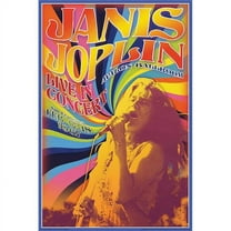 Janis Joplin  Concert Poster by Matthew de la Tour  24x36 Sold by Art.Com