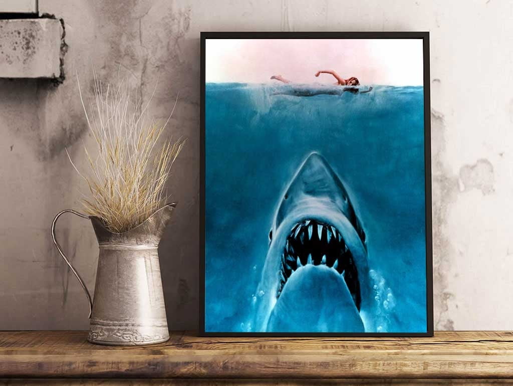 Poster Jaws Poster / Jaws Art Print / Jaws Film / Movie Poster ...