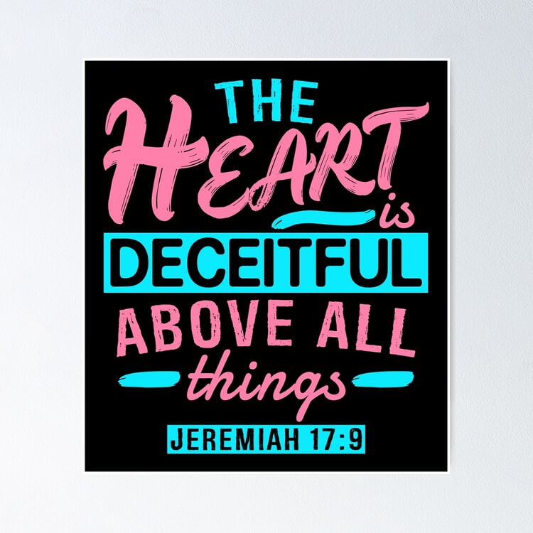 Poster Jeremiah The Heart Is Deceitful Above All Things Poster - No ...