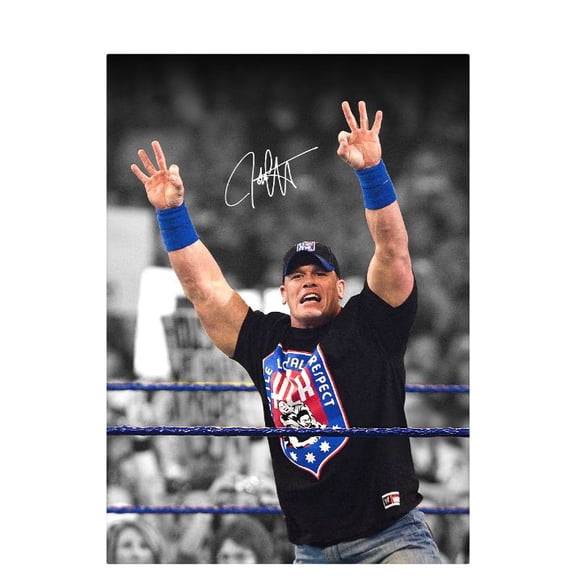 Poster John Cena Poster WINXIE DECOR - 8X12, UNFRAMED
