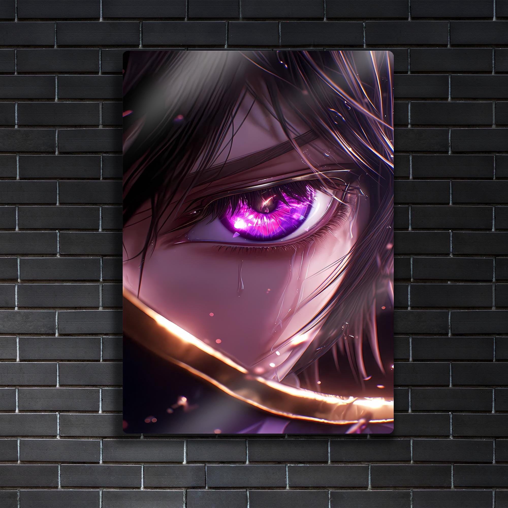 Poster Lelouch Lamperouge Metal Art - Geass Eye Poster - Code Geass ...