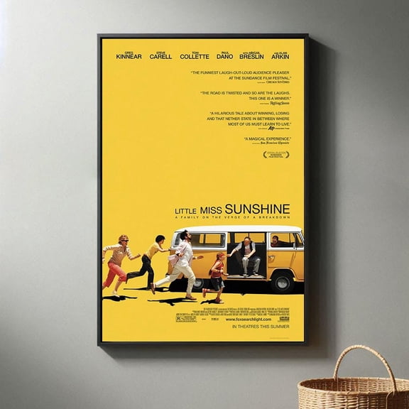 Poster Little Miss Sunshine Movie Poster Print 2025 Movie Poster | Modern Room Decorative Arts | Popular Film Gift 8X12, UNFRAMED