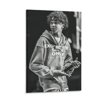 Poster Luh Tyler Popular Rapper Art Picture Print Canvas Poster Wall Paint Art Posters Decor Modern Home Artworks Gift 24x36inch(60x90cm)