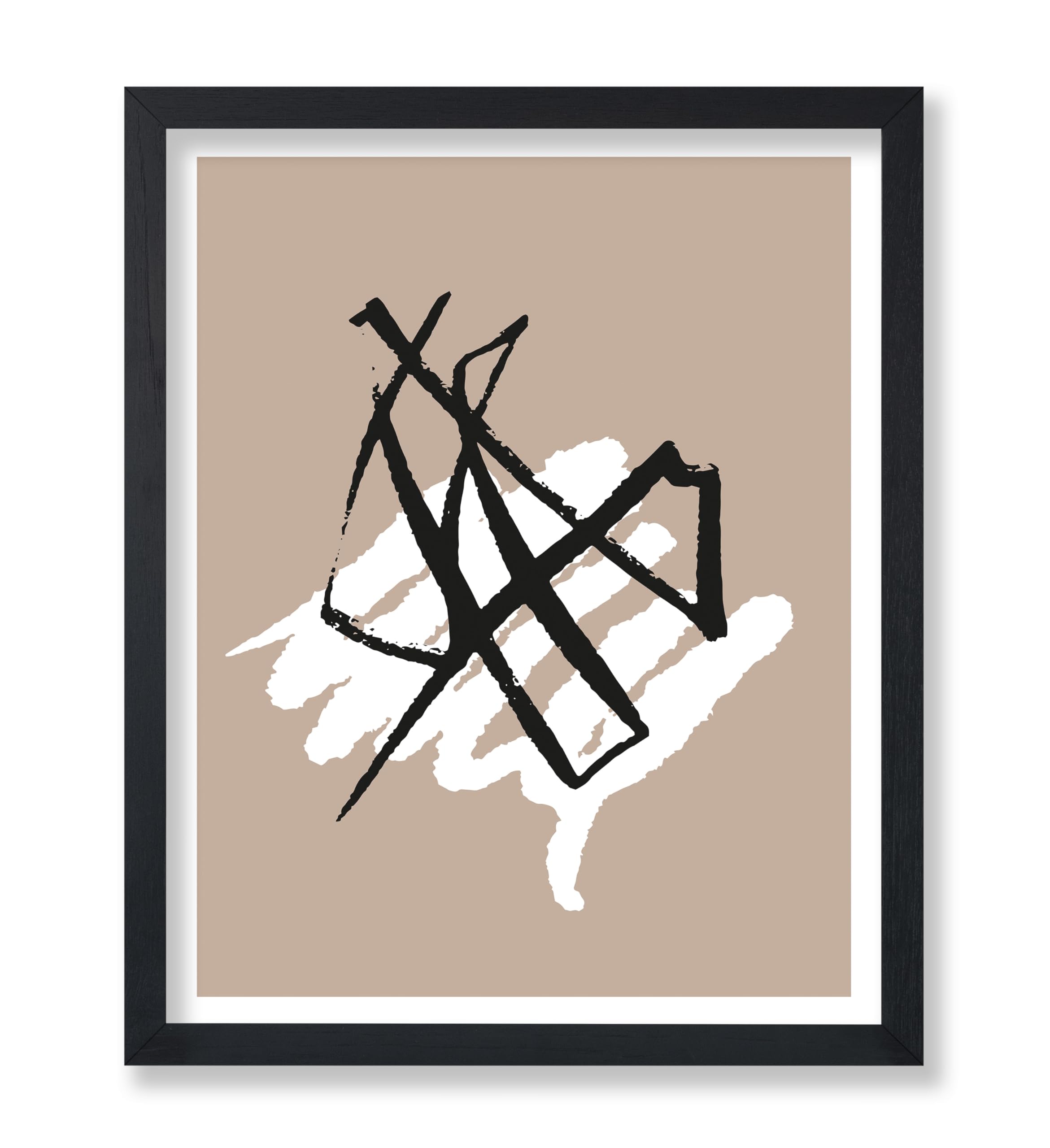 Poster Master Abstract Poster - Retro Line Print - Sketch Art - Modern ...