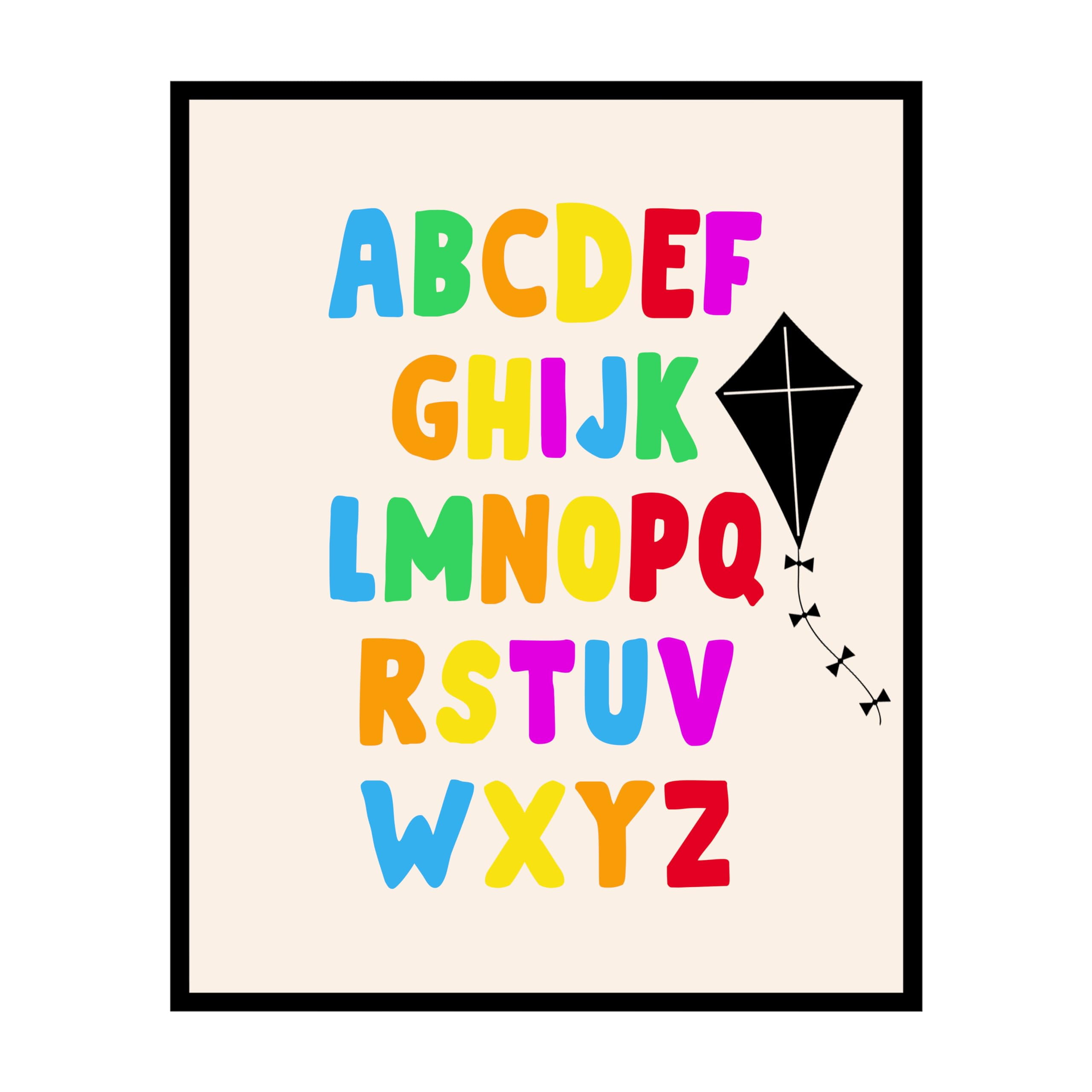 Master The Alphabet:  The 4 Group Method For Effortless Learning - rtau59s