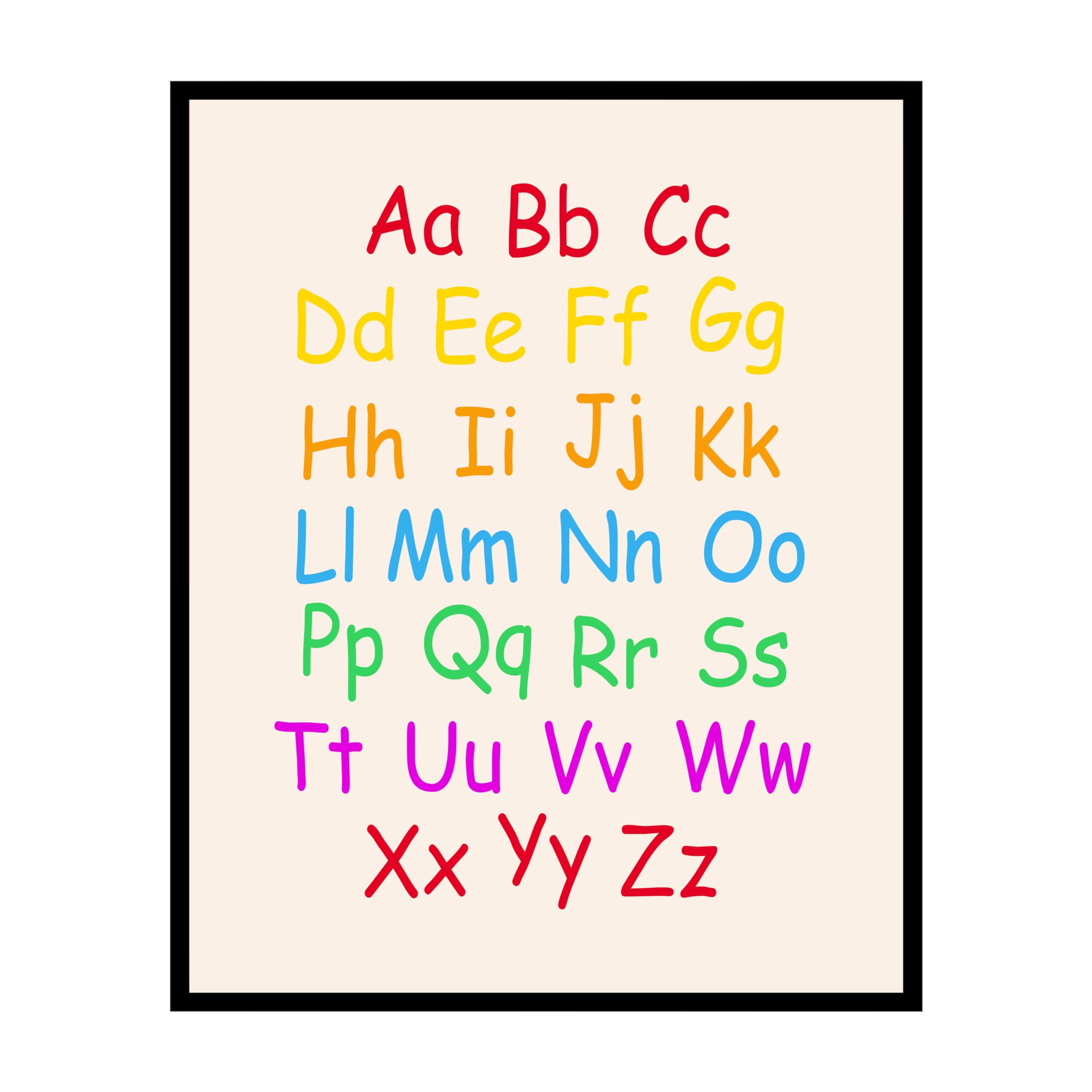 Master The Alphabet:  The 4 Group Method For Effortless Learning - 9tn6kqt