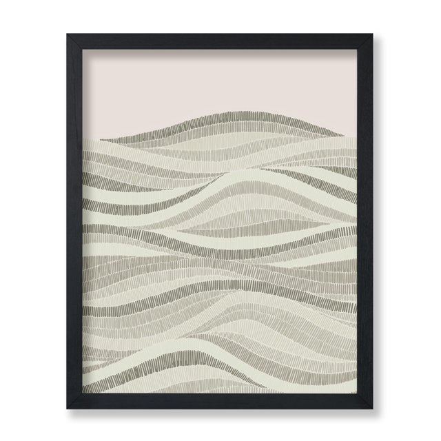 Poster Master Brush Strokes Poster Line Pattern Print Abstract