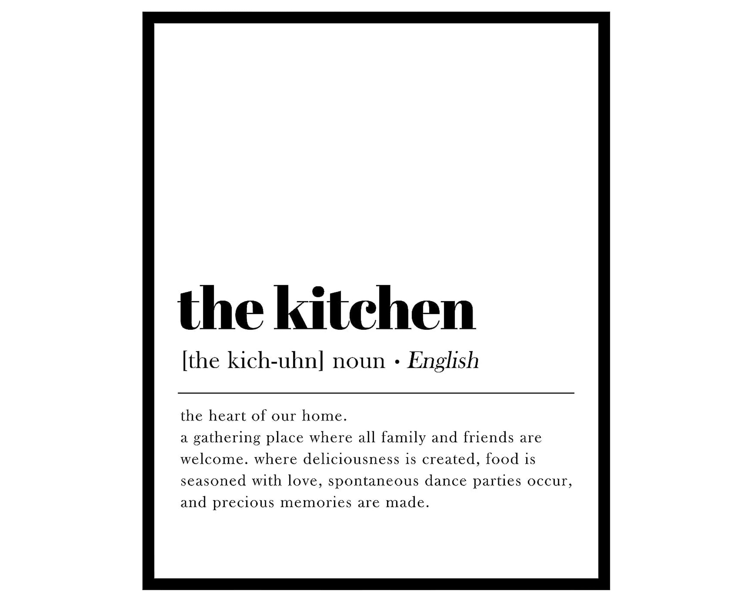 Poster Master Dictionary Art Poster Kitchen Definition Heart Of Home poster-master-dictionary-art-poster-kitchen-definition-heart-of-home