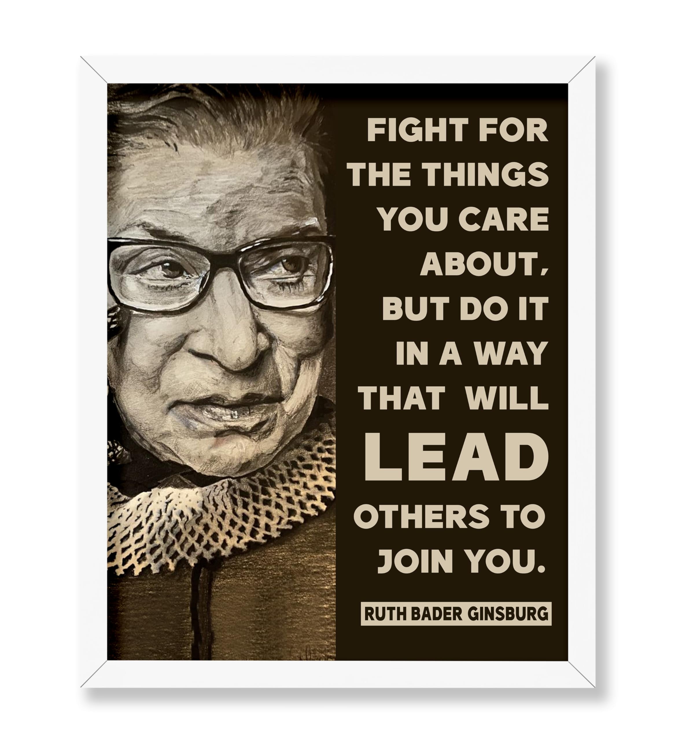 Poster Master Fight For The Things You Care About Poster - Ruth Bader ...