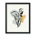 thumbnail image 1 of Poster Master Flower Poster - Retro Calla Lily Print - Drawing Art - Floral Art - Trendy Art - Modern Art - Minimal Art - Chic Boho Art - Great Office or Living Room Decor, 18x24 Unframed, 1 of 4