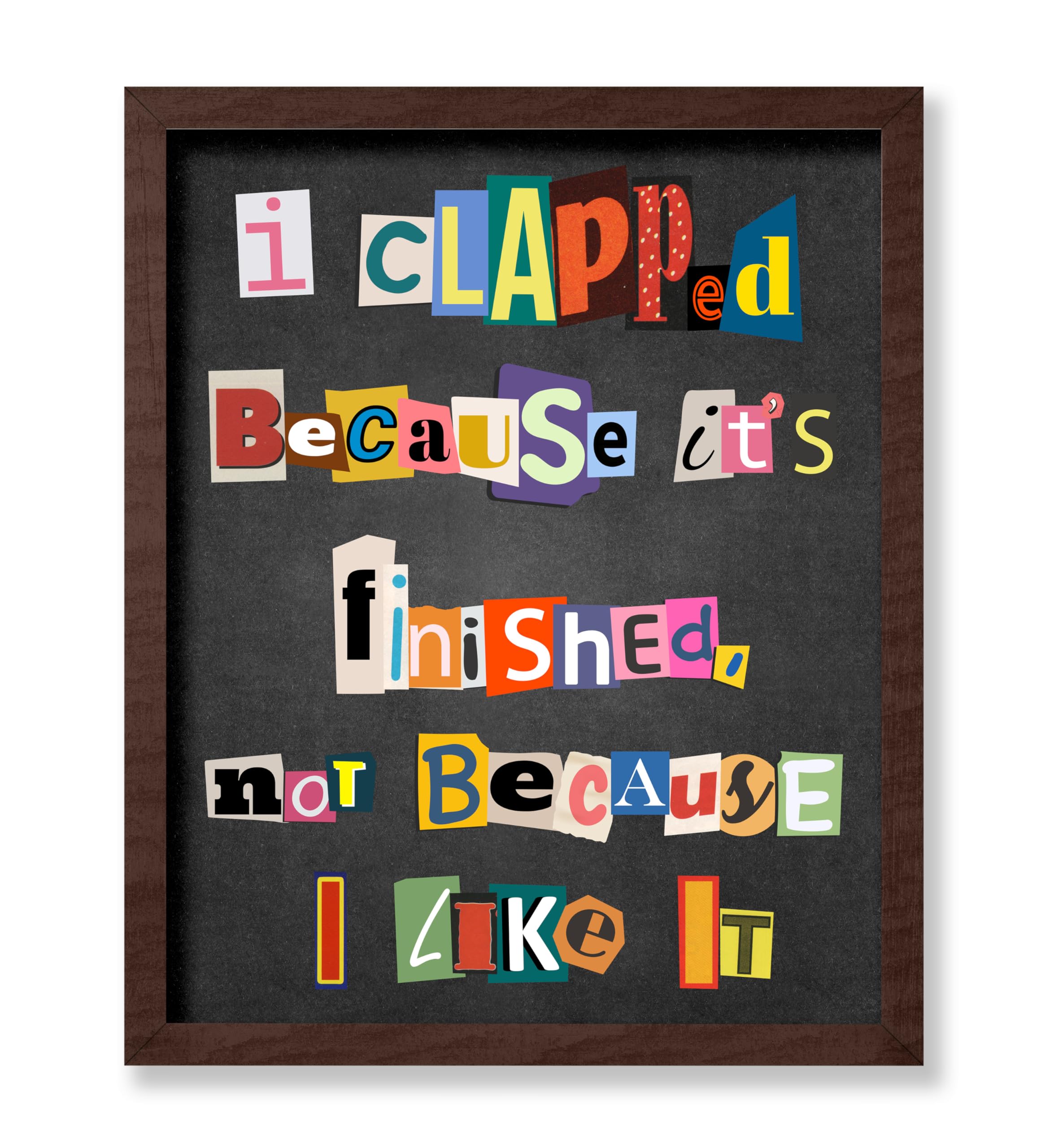 Poster Master I Clapped Because It's Finished Poster - Savage Remark ...