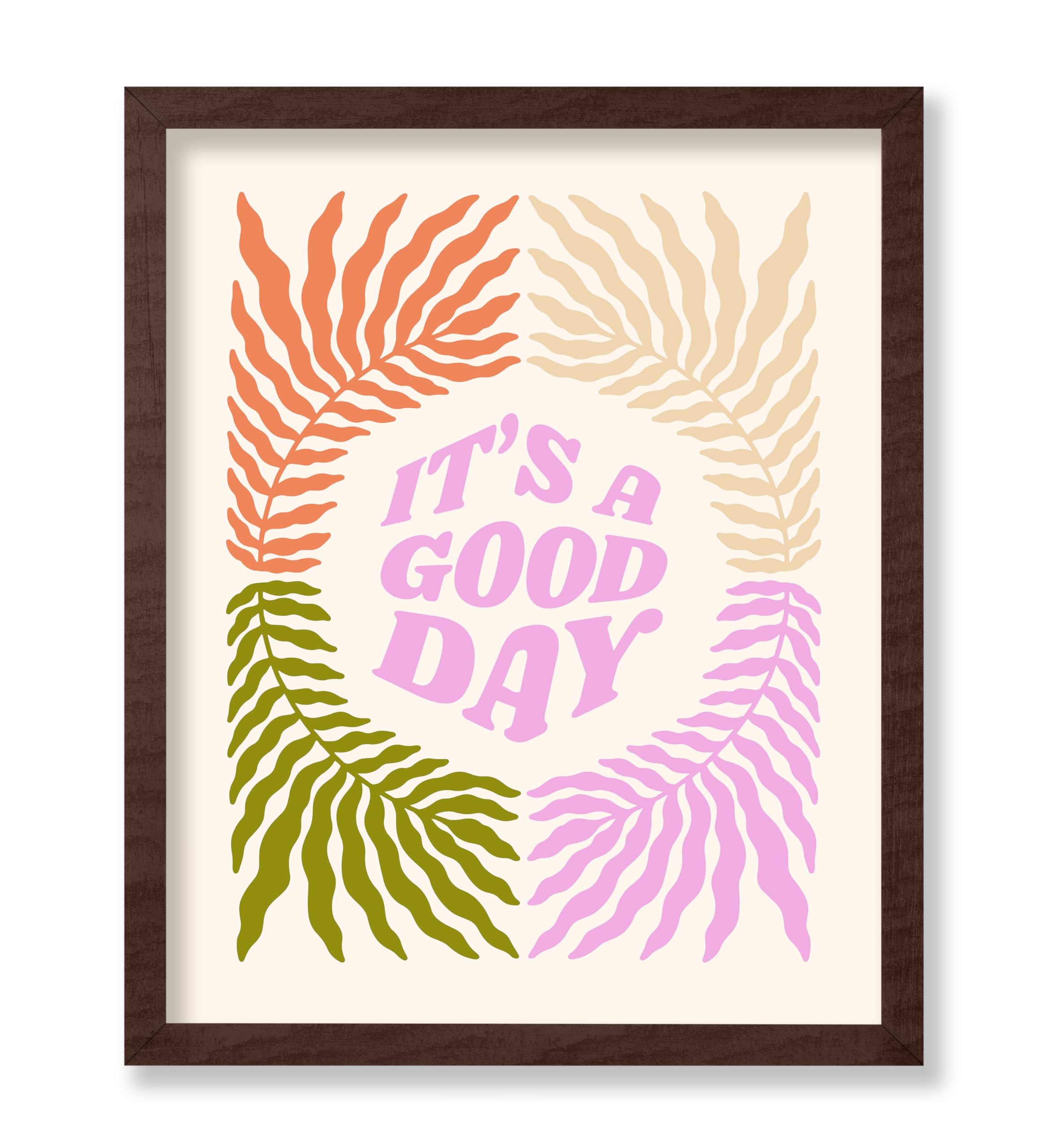 Poster Master It's A Good Day Poster - Retro Motivational Print - Boho ...