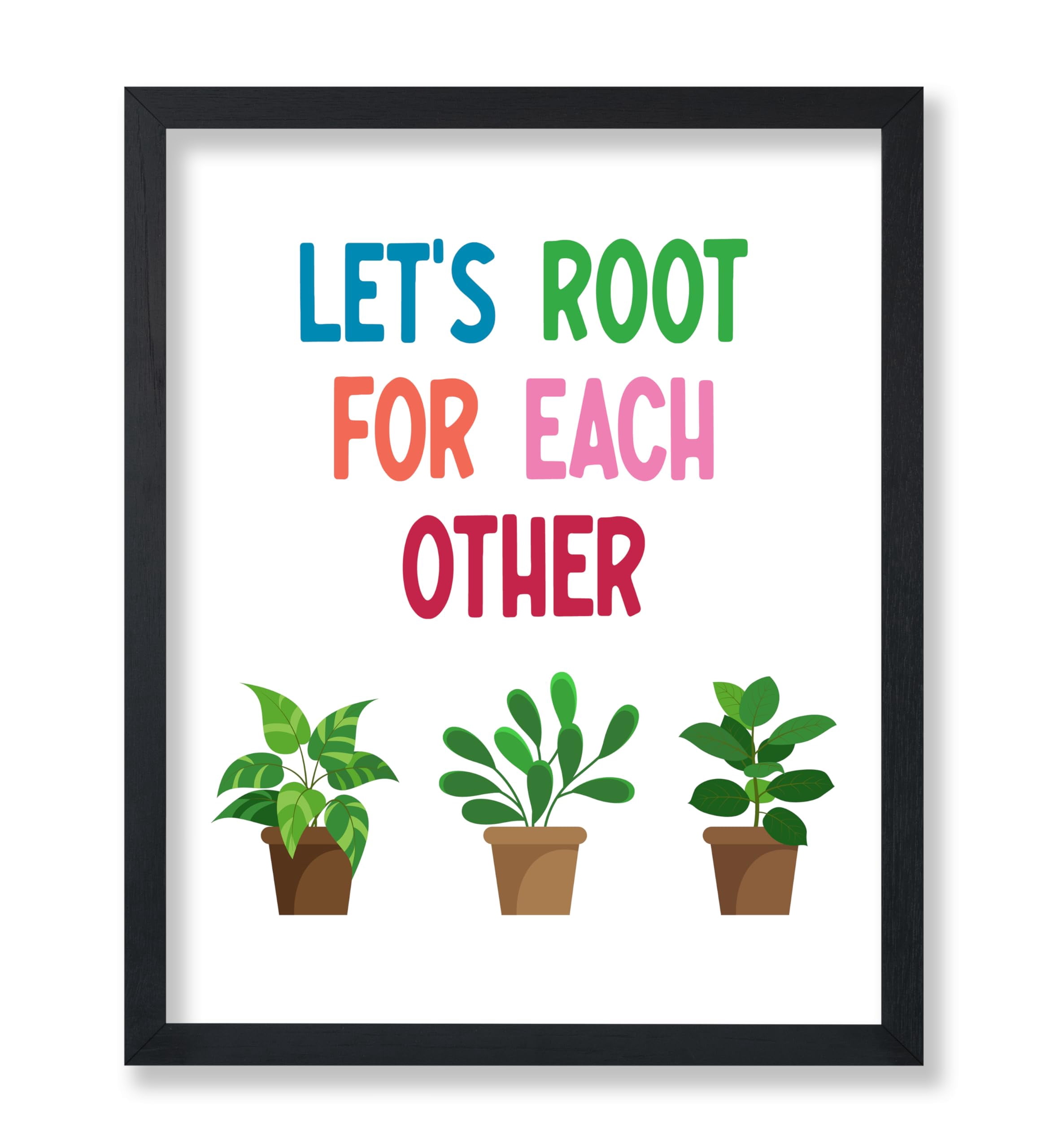 Root For Others Poster Master Let's Root For Each Other Poster - Educational Print ...