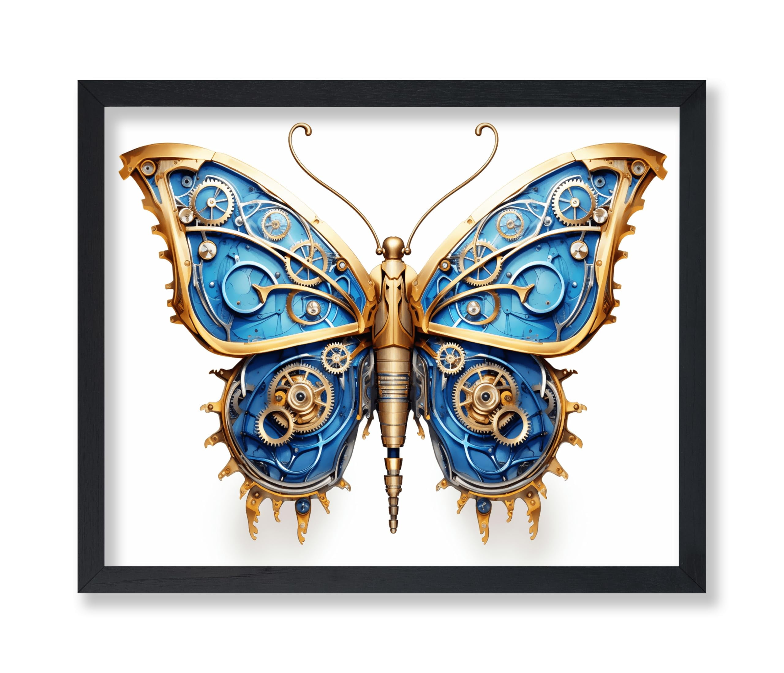 Poster Master Mechanical Butterfly Poster Butterfly Print Steampunk